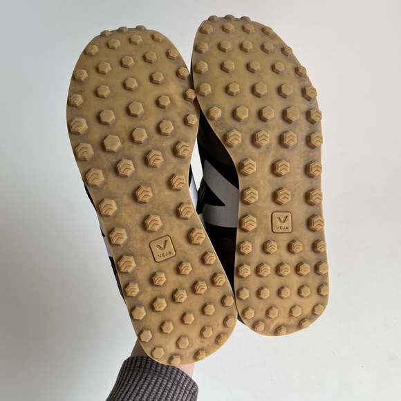 Veja Rio Branco Olive Green, Navy and Orange Shoes Size 8 - Picture 8 of 10